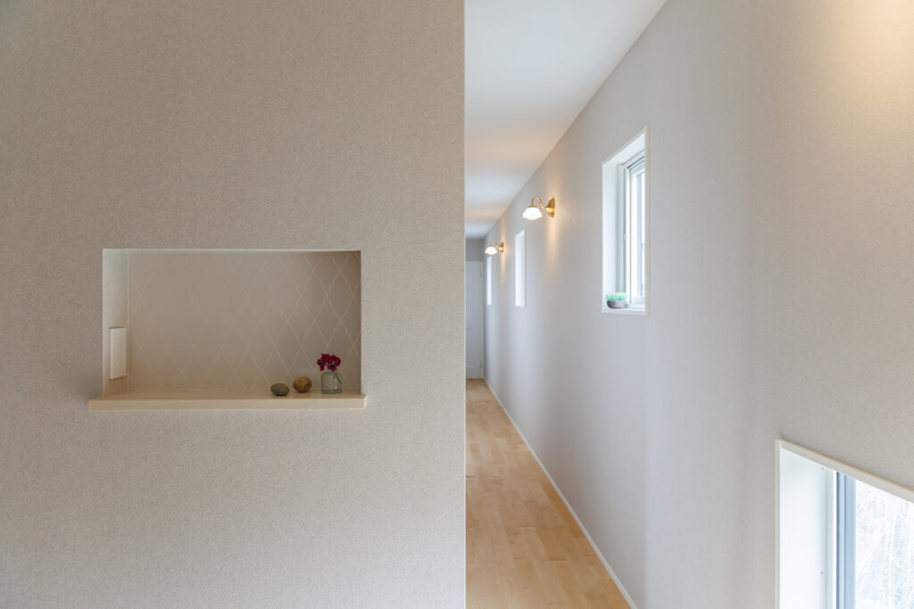 ～Hallway galleryのある住まい～