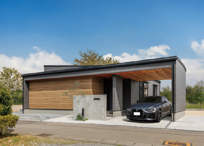 石岡市北府中　街角モデルハウス