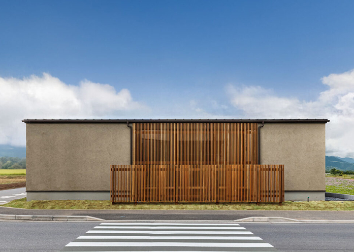 中庭と暮らす平屋