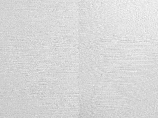 オーナー様こだわりの漆喰の塗り分け